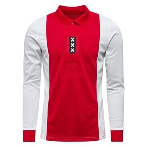 Adidas Originals [M] Ajax 125th Anniversary Long Sleeve Jersey White/Red JF6340